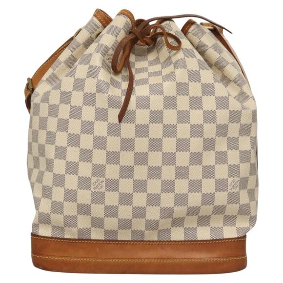 LOUIS VUITTON Damier Azur Noe Shoulder Bag - Picture 1 of 16